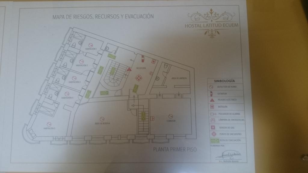 Hostal Latitud Ecuem Кито Экстерьер фото